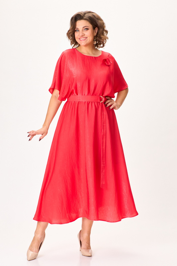 Платье Кокетка и К 1153-2 красный