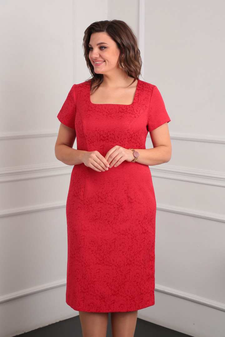 Платье LadyLine 530 красный