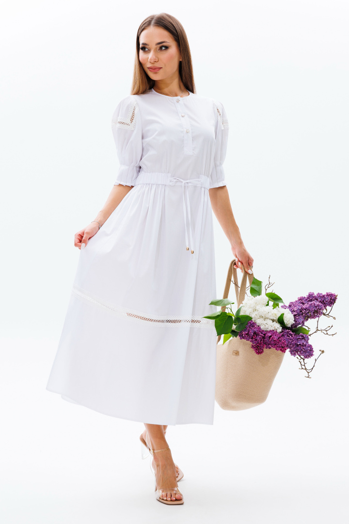 Платье МиА-Мода 1585 белый