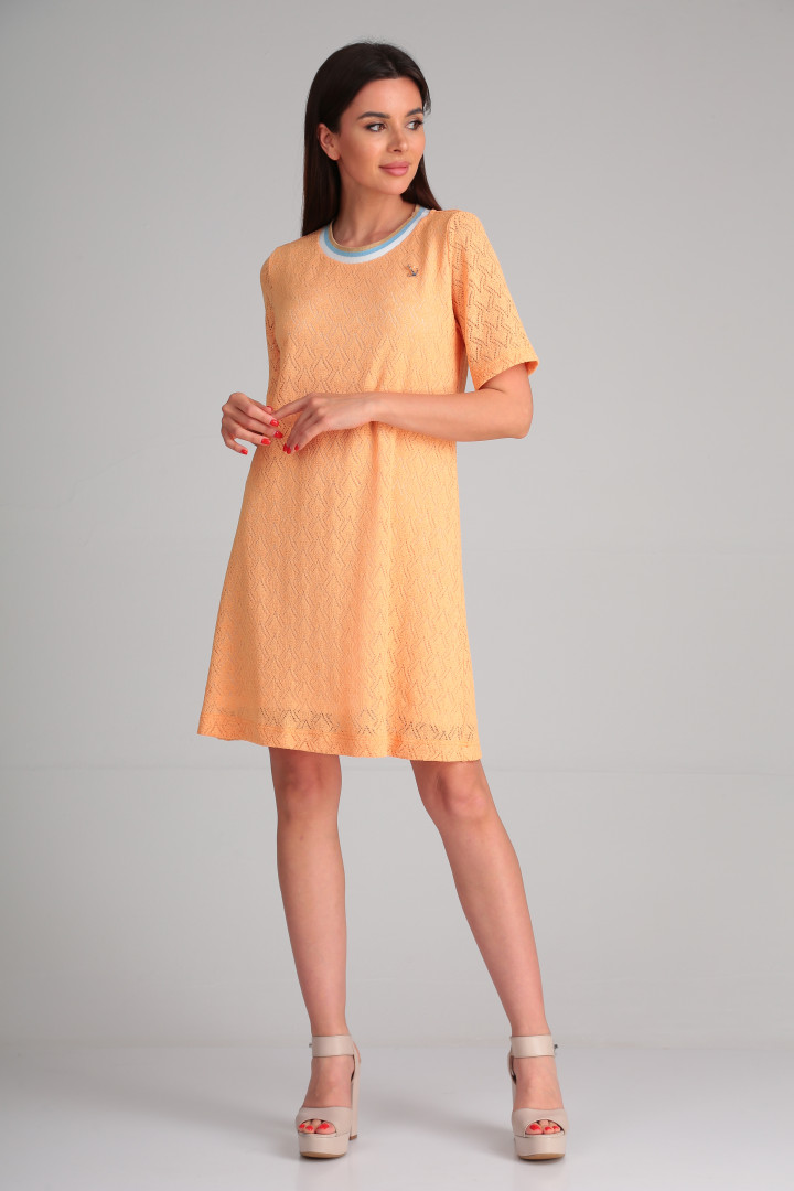 Платье Мишель Шик 2098 оранжевый