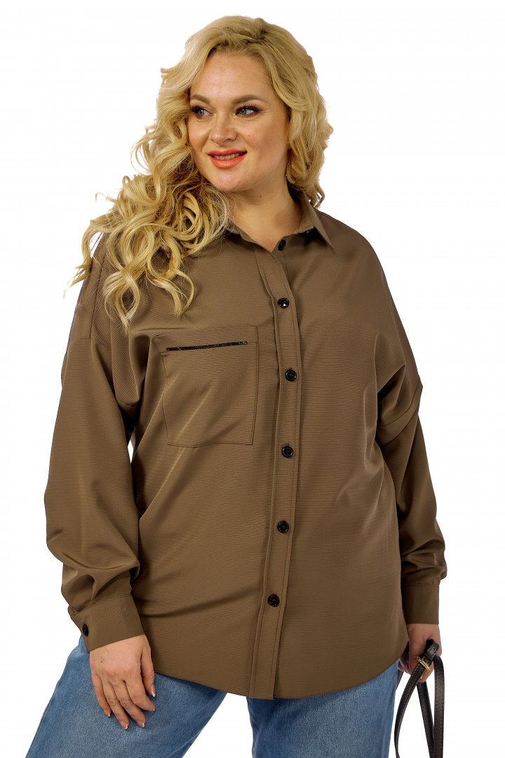 Блуза Мишель Шик 769 коричневый