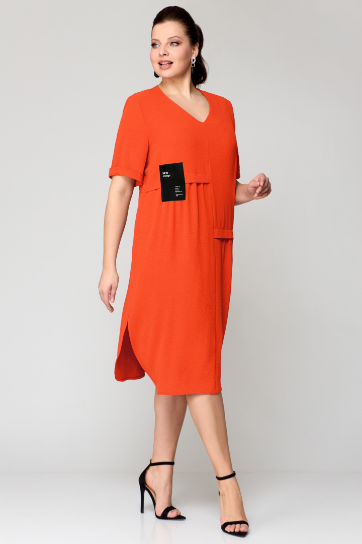 Платье МишельСтиль 1194 оранжевый