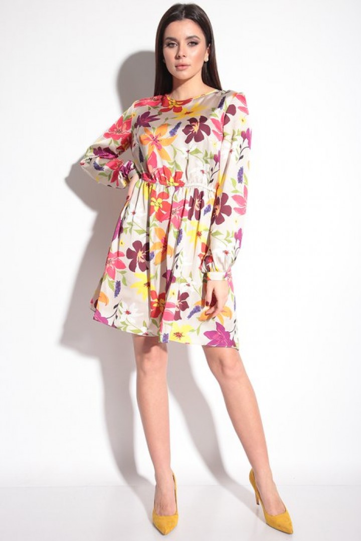 Платье Мишель Шик 2044 цветочный принт
