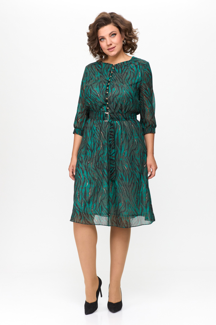 Платье Мода-Версаль 2318 зелёный