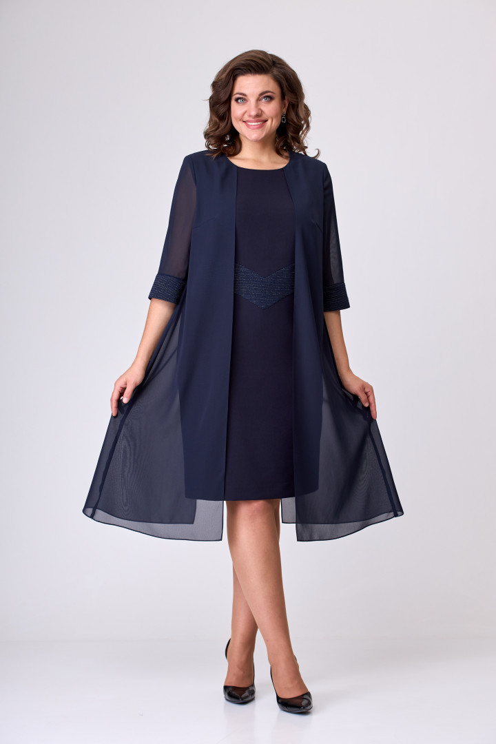 Платье Мода-Версаль 2420 т.синий