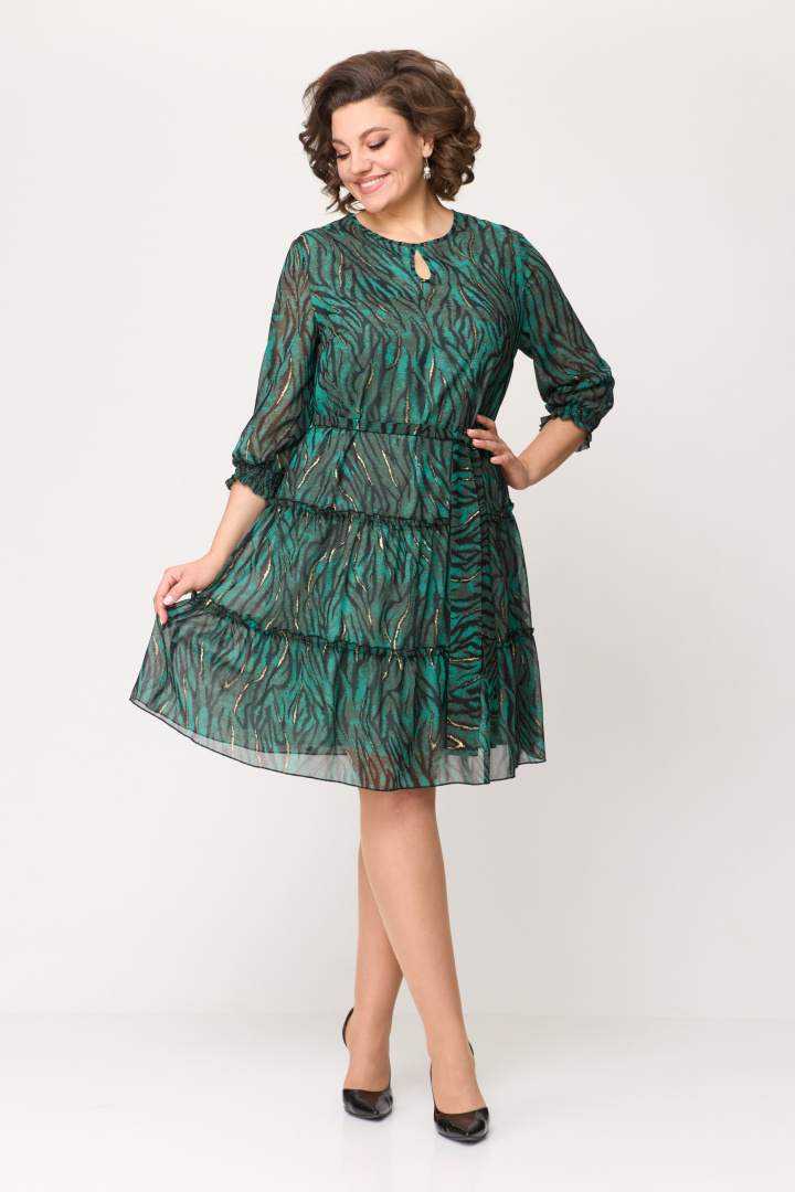 Платье Мода-Версаль 2445 зелёный