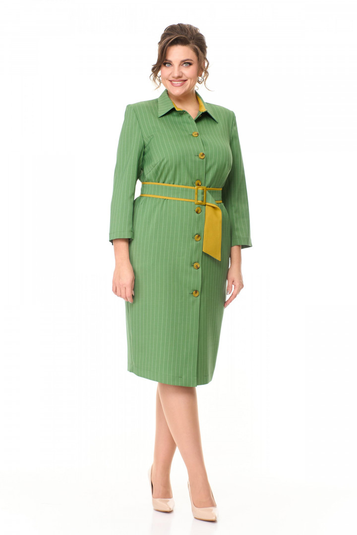 Платье Надин-Н 2106/1 зелёный
