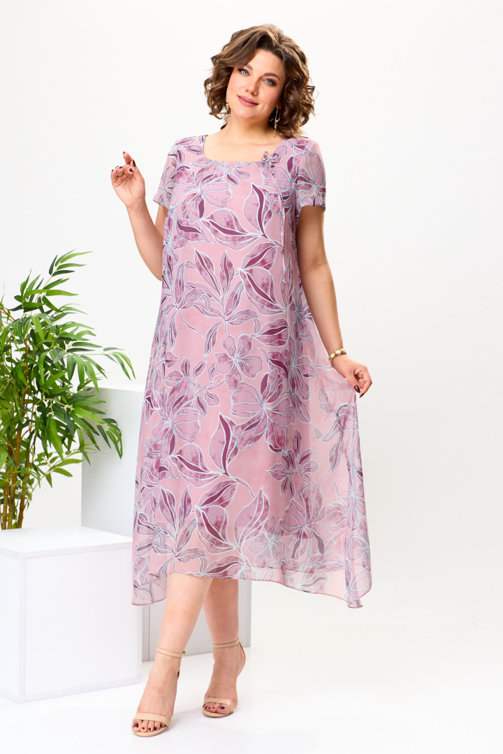 Платье Romanovich Style 1-1332 розовый-1