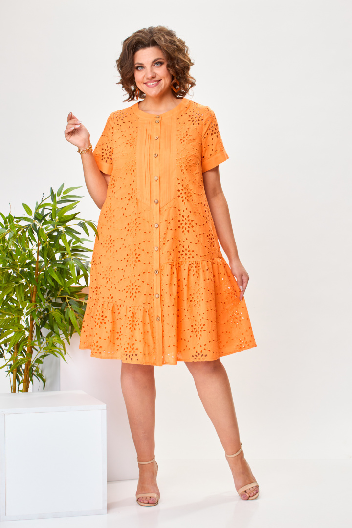 Платье Romanovich Style 1-2525 апельсиновый