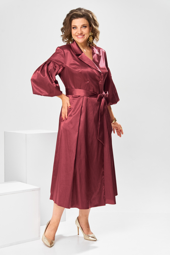 Платье Romanovich Style 1-2837 бордовый