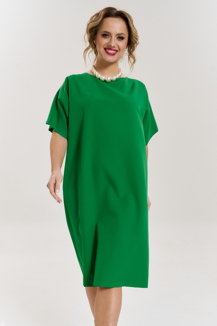 Платье SOVA 11224 зелёный