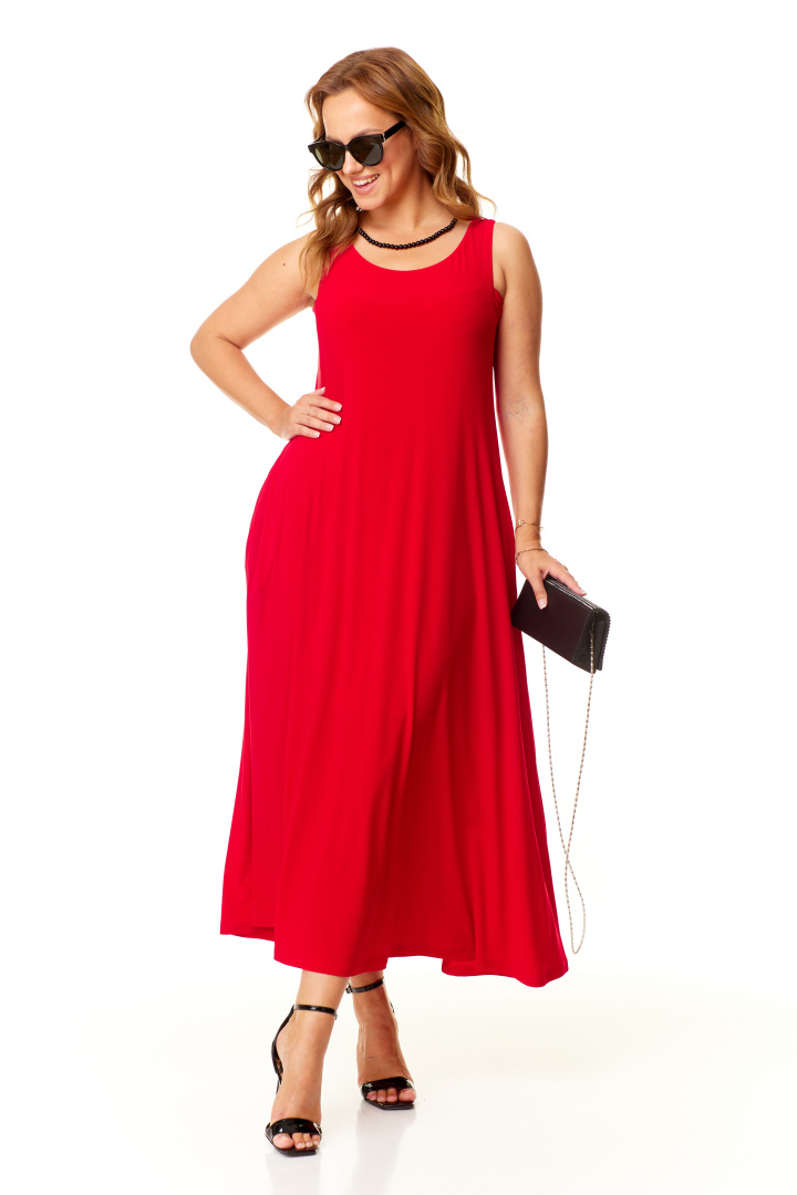Платье TAITA PLUS 2410 /1 красный