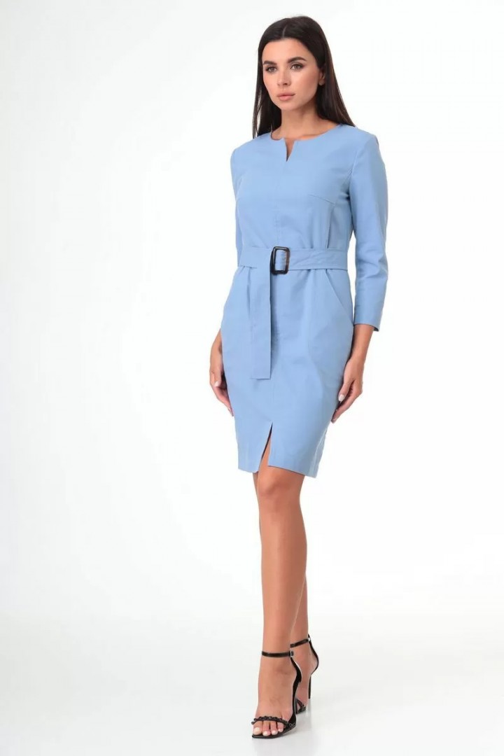 Платье Talia Fashion 362 голубой