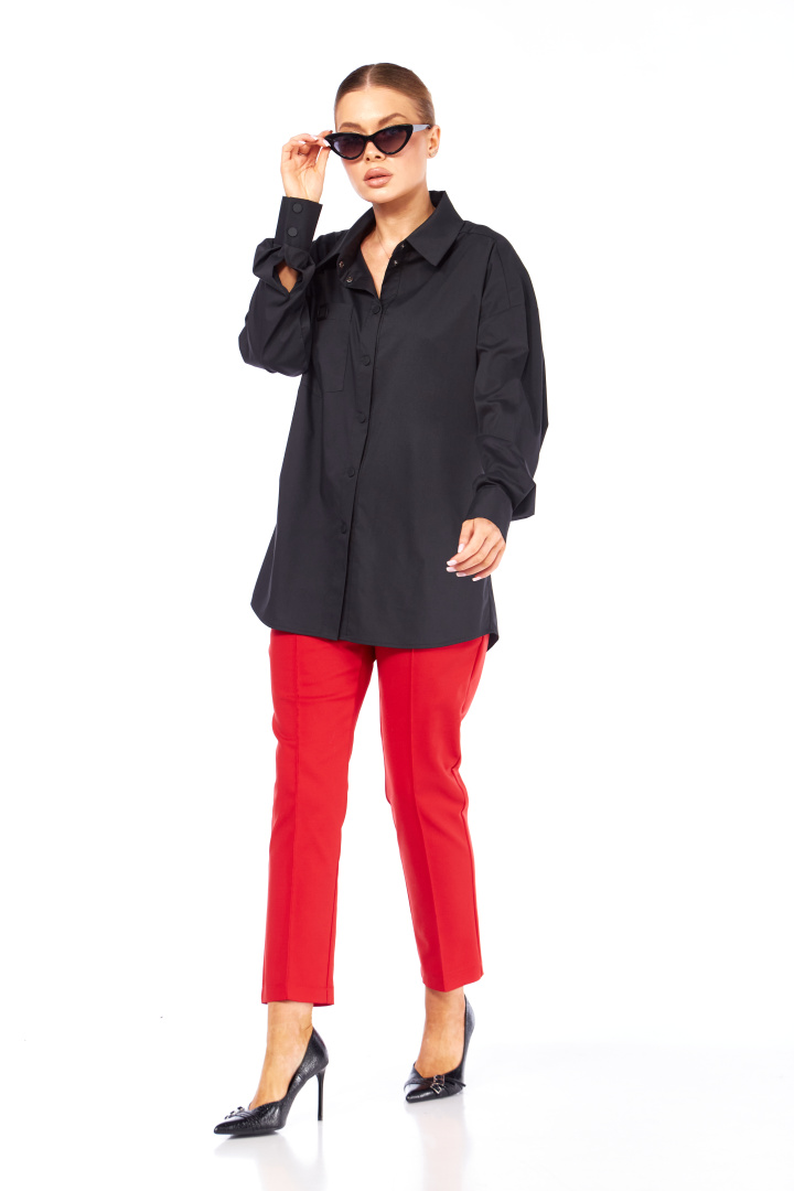 Блузка Talia Fashion 448 черный