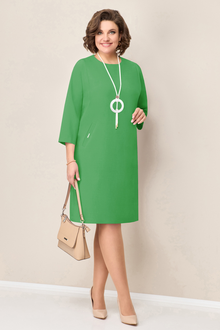 Платье VOLNA 1333 зелёный