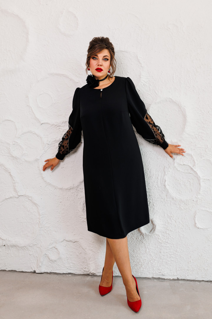 Платье Romanovich Style 1-2579 чёрный